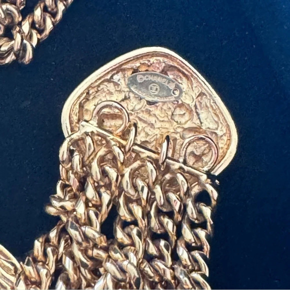 CHANEL Extremely RARE!Vintage Choker 5 chain version - Picture 10 of 10